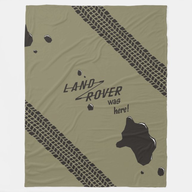 Polaire Land Rover était ici ! Couverture d'ouatine (Devant)