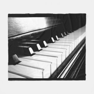 Polaire Le piano verrouille la couverture d'ouatine