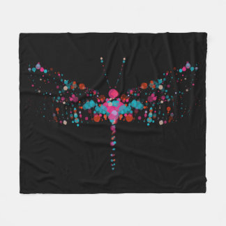 Polaire Le rose bouillonne couverture d'ouatine de
