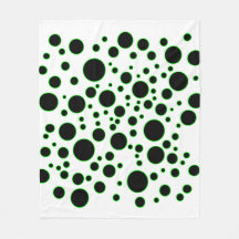 Motif Cercle Vert Moderne Couverture Abstraite Vid