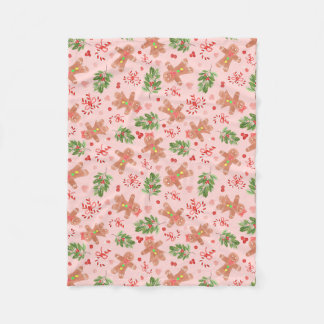 Polaire Pain d'épices et Branches Holly Petite couverture 