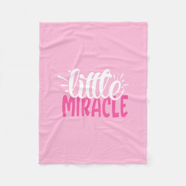 Polaire Petite couverture bébé Miracle (Devant)
