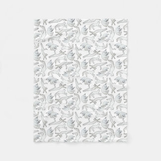 Polaire Petite couverture d'ouatine de petit somme de chat
