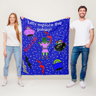 Polaire Robot Alien Spaceships Enfants Moyenne couverture