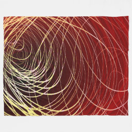 Polaire Rouge d'or de remous complexe - couverture