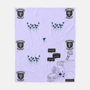 Polaire SilverWish jeter la couverture design #1