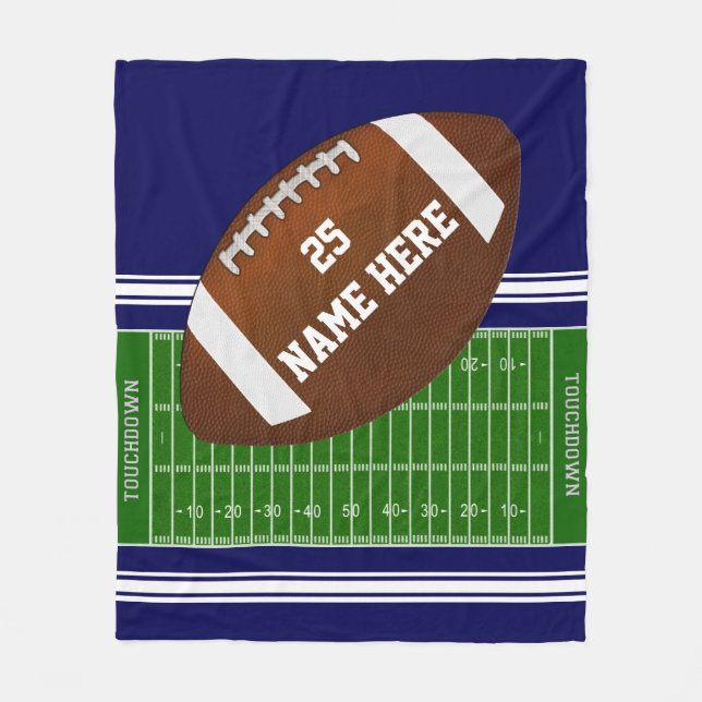 Polaire terrain de football PERSONNALISER LA Couverture de (Devant)