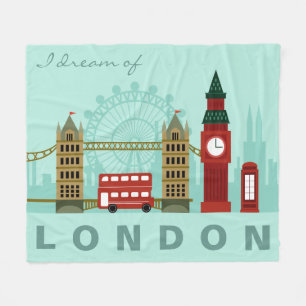 Polaire Texte personnalisé Londres Illustration couverture