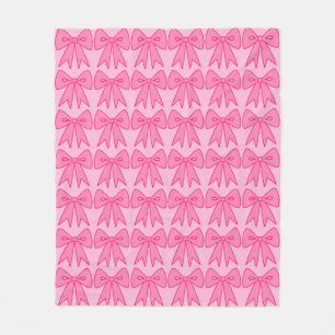 Polaire Vaches roses rétro Couverture de la chambre Cadeau