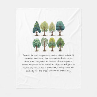 Polaire Whispers of the Ancient Trees - Couverture confort