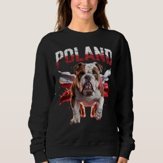Poland Bulldogs Proud Dog Lovers Apparel for Fans Sweatshirt