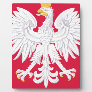 Poland Polish coat of arms Fotoplatte