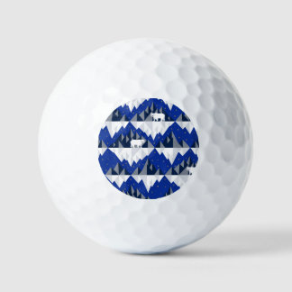Polar Bär auf Iceberg Nahtloses Muster. Golfball