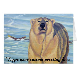 Polar Bären Art Cards Custom Wildlife Art Cards