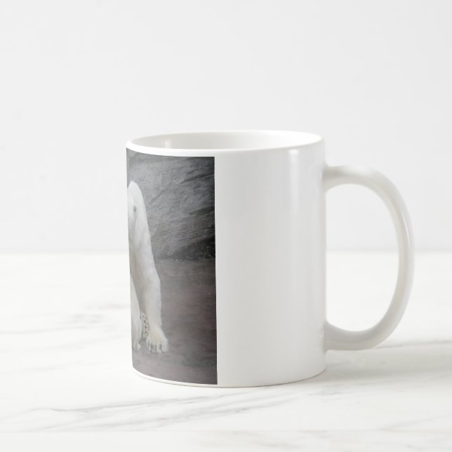 Polar Bären Cubs und Mutter Kaffeetasse (Rechts)