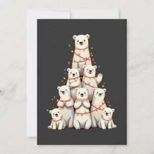 Polar Bären Weihnachtsbaum Frohe WeihnachtsWeihnac Save The Date