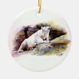 Polar-Bärensornament Keramik Ornament