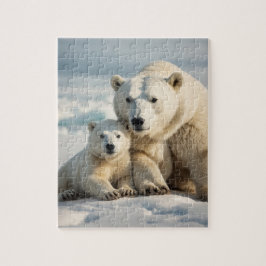 Polar Bear and Cube
