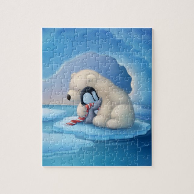 Polar Bear and Pinguin Puzzle (Vertikal)