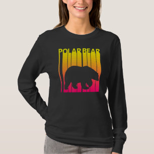 Polar Bear Animal Retro-Kostüm T-Shirt