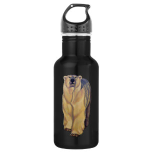 Polar Bear Art Bear Art Art Flasche Sport Trinkflasche