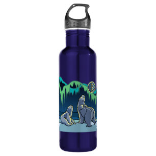 Polar Bear Art Flasche Native Bear Art Flasche Spo Trinkflasche