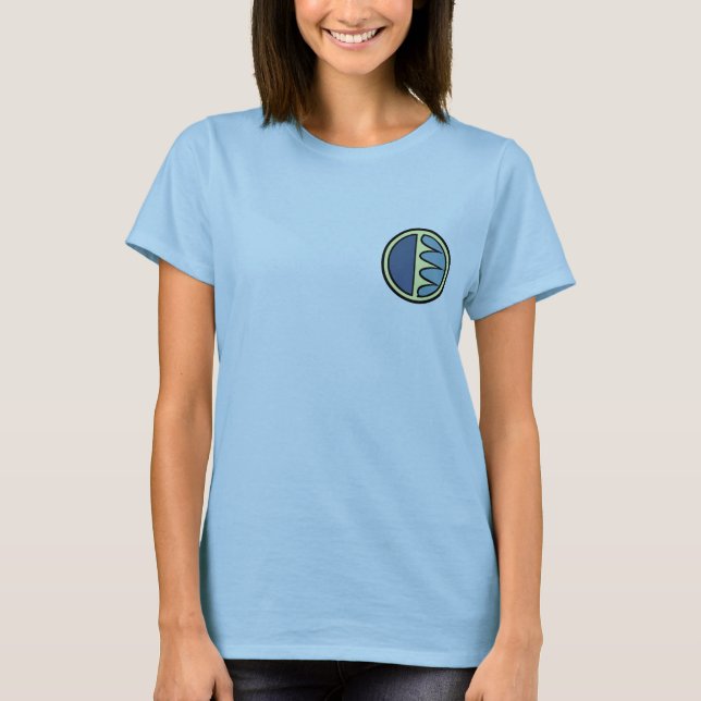 Polar Bear Art Shirt Women's Polar Bear Shirt (Vorderseite)