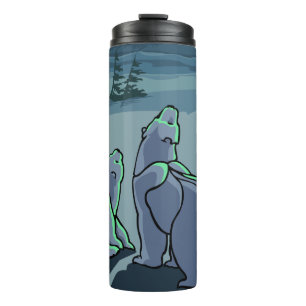 Polar Bear Art Tumbler Tasse Bären Trinkbehälter &