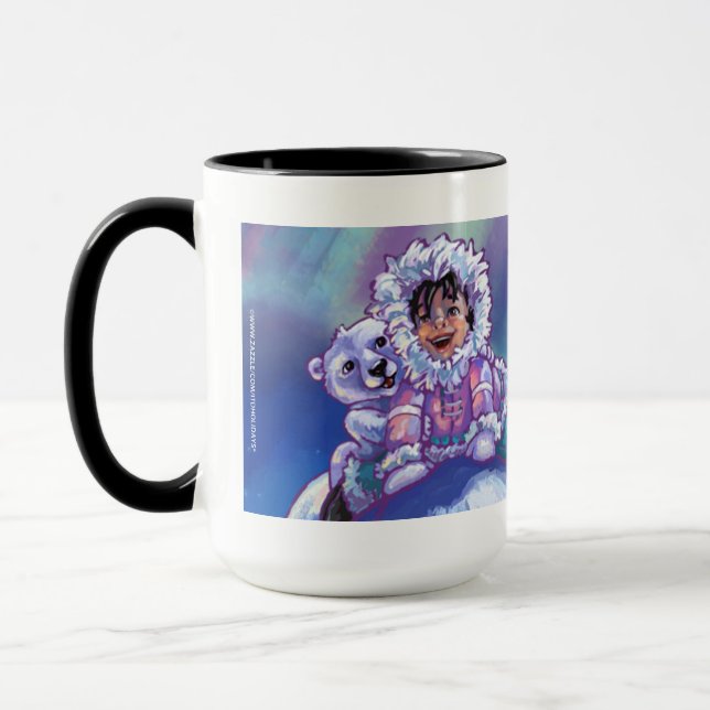 Polar Bear Bus Tasse (Links)