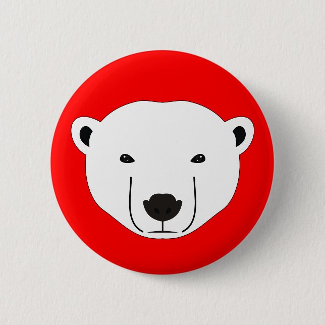 Polar Bear Button (Vorderseite)