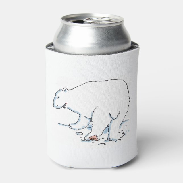 Polar Bear can cooler Dosenkühler (Kanne Vorderseite)