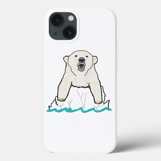 Polar Bear Case-Mate iPhone Hülle (Rückseite)