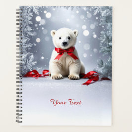 Polar Bear Christmas Holiday Planner Planer