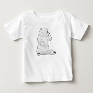 Polar bear Coffee Cup Baby T-shirt