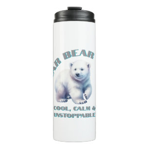 Polar Bear Cool Calm & Unaufhaltsam Thermosbecher