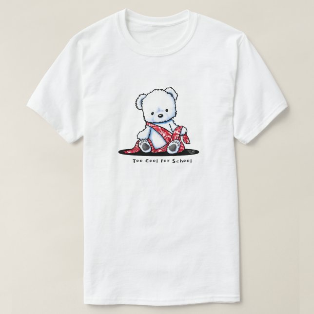 Polar Bear Cub KiniArt T-Shirt (Design vorne)