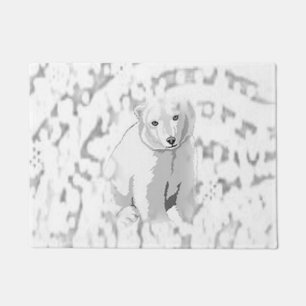 Polar Bear Door Mat Fußmatte