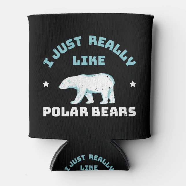 Polar Bear Dosenkühler (Vorderseite)