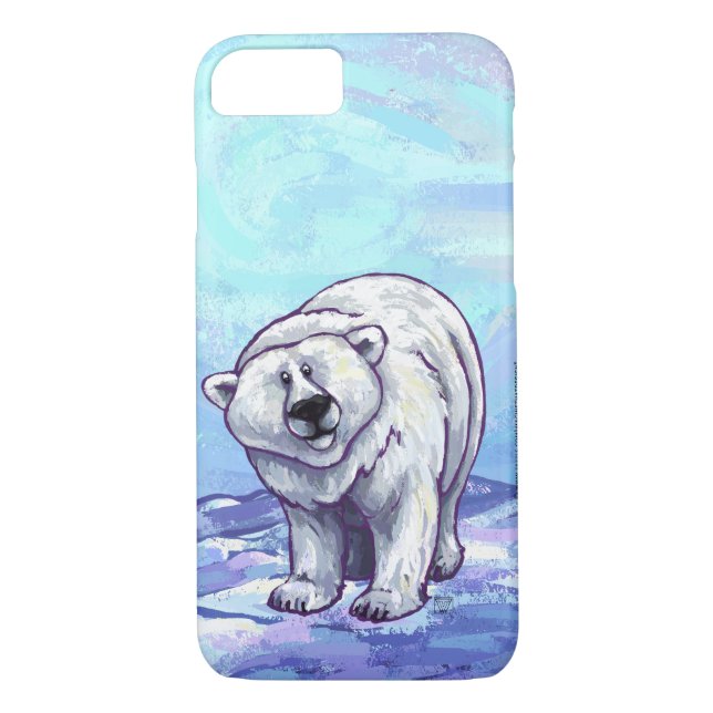 Polar Bear Electronics Case-Mate iPhone Hülle (Rückseite)