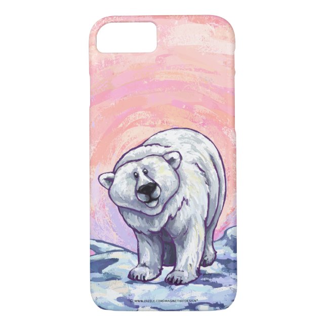 Polar Bear Electronics Case-Mate iPhone Hülle (Rückseite)