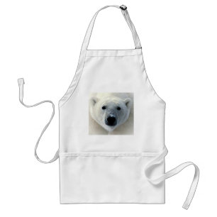 Polar Bear Face Schürze
