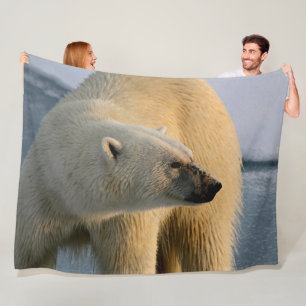 POLAR BEAR FLEECEDECKE
