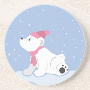 Polar Bear Getränkeuntersetzer
