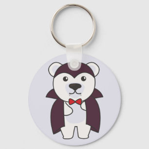 Polar Bear Halloween Niedlich Devil Kids Vampire K Schlüsselanhänger