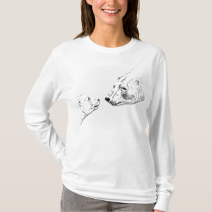 Polar Bear Hoodies Women's Bären Art Hooded Shirts