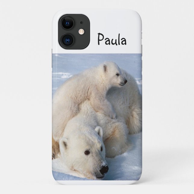 Polar Bear iPhone Case (Rückseite)