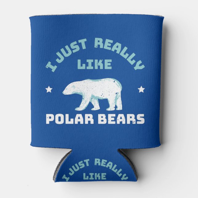 Polar Bear kann kühler werden Dosenkühler (Vorderseite)