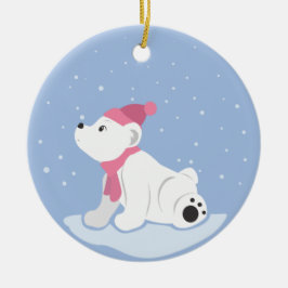 Polar Bear Keramikornament