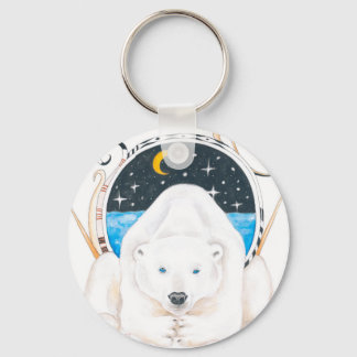 Polar Bear King Schlüsselanhänger