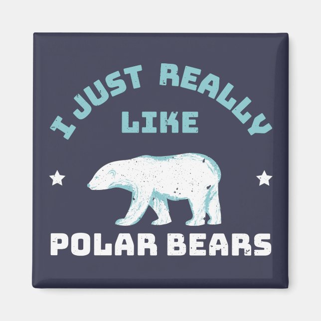 Polar Bear Magnet (Vorne)